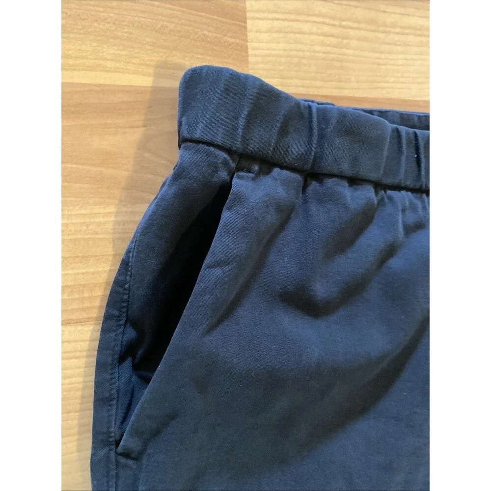 Everlane Mens Size XL The Pull-On Performance Chino Shorts Slim Stretch Black‎